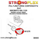Seicento (98-08) STRONGFLEX - 061278A: Gearbox mount insert SPORT | races-shop.com
