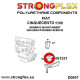 Cinquecento (91-98) STRONGFLEX - 061221B: Gearbox mount inserts | races-shop.com