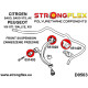 106 GTI, RALLYE, XSI (91-03) STRONGFLEX - 051429B: Front anti roll bar mount | races-shop.com