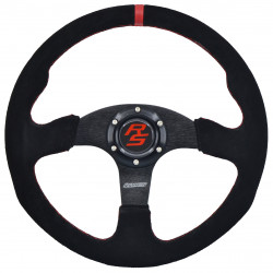 Steering wheel RACES Strada, 350mm, suede, flat