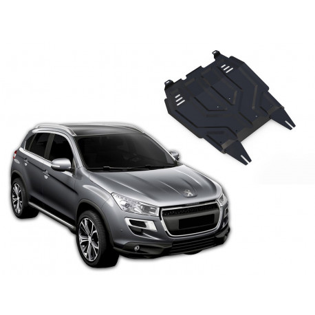 Engine skid plates Engine skid plate for Peugeot 4008 | races-shop.com