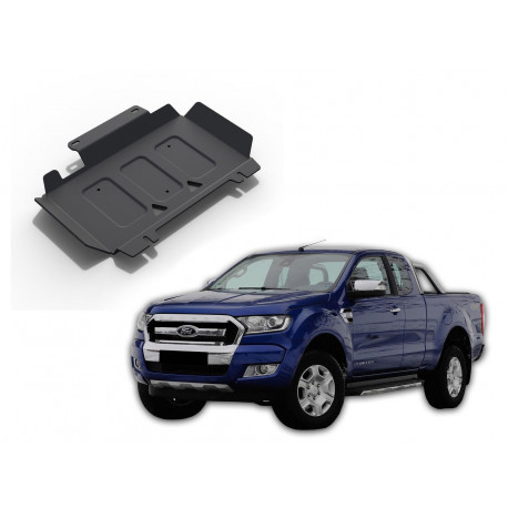 Engine skid plates Engine skid plate for Ford Ranger PX, T6,T7 | races-shop.com