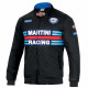 Hoodies and jackets Sparco Bomber style jackett MARTINI RACING black | races-shop.com