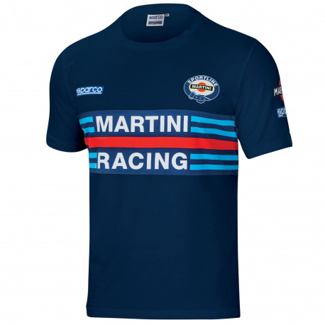 T-shirts Sparco MARTINI RACING men`s T-Shirt - navy blue | races-shop.com