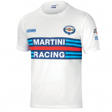 T-shirts Sparco MARTINI RACING men`s T-Shirt - white | races-shop.com