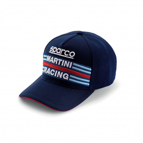 Caps Sparco MARTINI RACING flex baseball cap - blue | races-shop.com