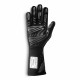 Gloves Race gloves Sparco LAP with FIA 8856-2018 black/white | races-shop.com