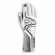 Gloves Race gloves Sparco LAP with FIA 8856-2018 white/black | races-shop.com
