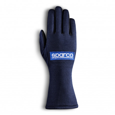 Gloves FIA race gloves Sparco LAND CLASSIC (internal stitching), blue | races-shop.com