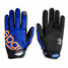 Mechanics' glove Sparco MECA-3 blue/orange