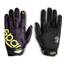 Mechanic gloves Sparco MECA-3, black/yellow