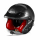 Open face helmets Helmet Sparco RJ-I CARBON with FIA 8859-2015 , HANS black/red | races-shop.com