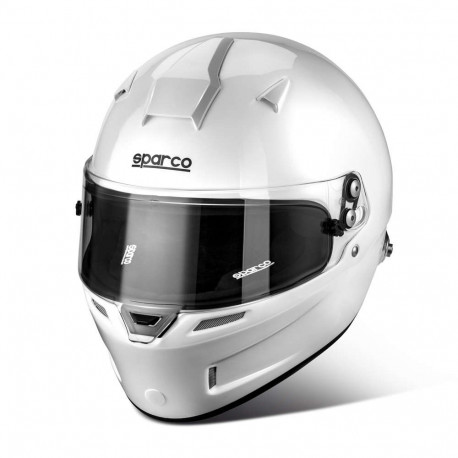 Full face helmets Helmet Sparco AIR PRO RF-5W FIA 8859-2015, HANS white | races-shop.com