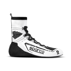 Race shoes Sparco X-LIGHT+ FIA white/black