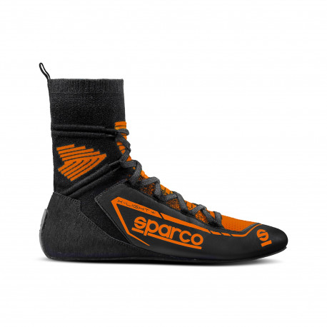 Shoes Race shoes Sparco X-LIGHT+ FIA black/orange | races-shop.com