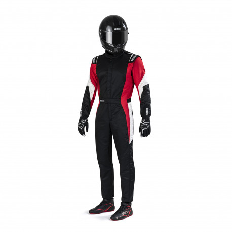 Suits FIA race suit Sparco COMPETITION (R567) black/red/white | races-shop.com
