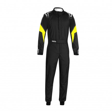 Suits FIA race suit Sparco COMPETITION (R567) black/yellow | races-shop.com