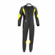 FIA race suit Sparco SUPERLEGGERA (R564) gray/yellow