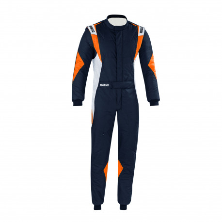 Suits FIA race suit Sparco SUPERLEGGERA (R564) blue/white/orange | races-shop.com