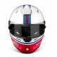 Full face helmets Helmet Sparco MARTINI RACING RF-5W stripes design FIA 8859-2015, HANS | races-shop.com