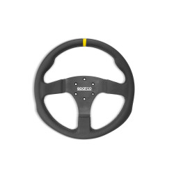 3 spokes steering wheel Sparco R350, 350mm leather