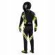 Suits CIK-FIA race suit Sparco X-LIGHT K black/yellow/grey | races-shop.com