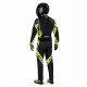 Suits CIK-FIA race child suit Sparco X-LIGHT K black/yellow/grey | races-shop.com