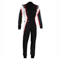 CIK-FIA race child suit Sparco X-LIGHT K black/white/red