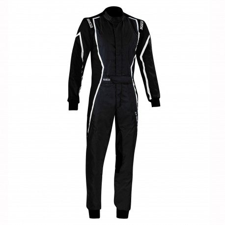 Suits CIK-FIA karting suit SPARCO X-LIGHT K, black/white | races-shop.com