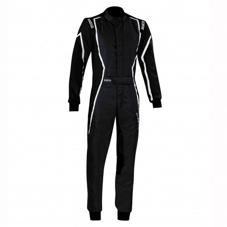 Suits CIK-FIA race suit Sparco X-LIGHT K black/white | races-shop.com