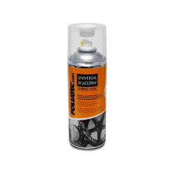 Foliatec 2C universal spray paint, 400 ml, black glossy