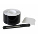Spray paint and wraps Foliatec chrome out set, 5cm x 15m, black glossy | races-shop.com