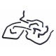 FORGE Motorsport Silicone Ancilliary Hoses for Subaru Impreza New Age/Vers 8 WRX 01-04 | races-shop.com