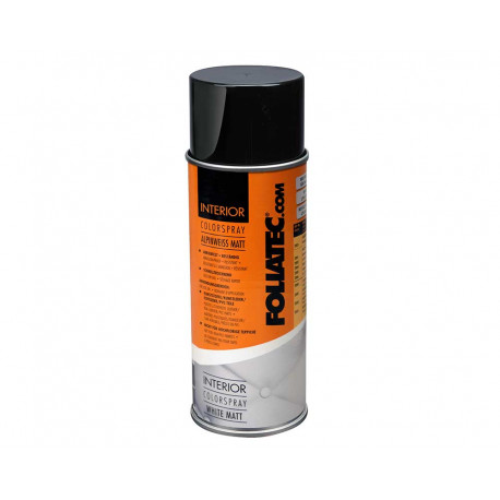 Spray paint and wraps Foliatec interior color spray, 400ml, alpinwhite | races-shop.com