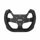 steering wheels 5 spoke steering wheel Sparco F-10A, 270mm, suede, flat, black/silver | races-shop.com