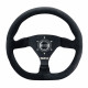 steering wheels 3 spokes steering wheel Sparco L360, TUV 330mm suede, Flat | races-shop.com