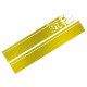 Spray paint and wraps Cardesign Sticker STRIPES, 22x150cm, gold | races-shop.com