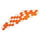 Spray paint and wraps Cardesign Sticker HEXAGON, 130x32cm, orange | races-shop.com