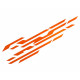 Spray paint and wraps Cardesign Sticker STREET, 150x35cm, orange | races-shop.com