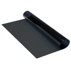 BLACKNIGH superdark window tinting film, black, 51x400cm / 76x152cm