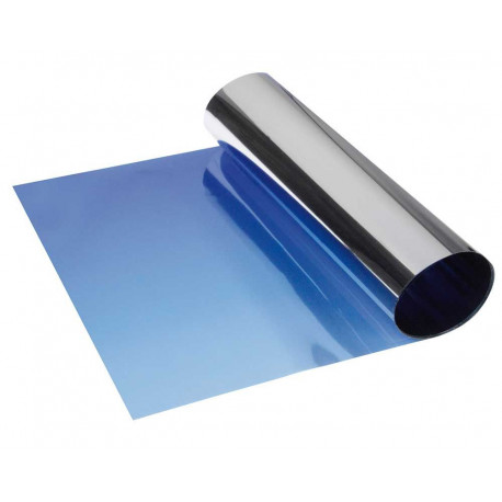 Spray paint and wraps SUNVISOR REFLEX glare strip, blue, 19x150 cm | races-shop.com