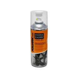 Foliatec 2C universal spray paint, 400 ml, black matt