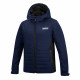 Hoodies and jackets SPARCO WINTER JACKET blue/black | races-shop.com