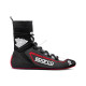 Race shoes Sparco X-LIGHT+ FIA black/red