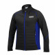 Hoodies and jackets SPARCO SOFT SHELL black/blue | races-shop.com