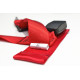 Seatbelts and accessories ECE 4 point safety belts 2" (50mm) RACES, red | races-shop.com