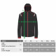 Hoodies and jackets Sparco Wilson windstopper blue | races-shop.com