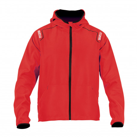 Hoodies and jackets Sparco Wilson windstopper red | races-shop.com