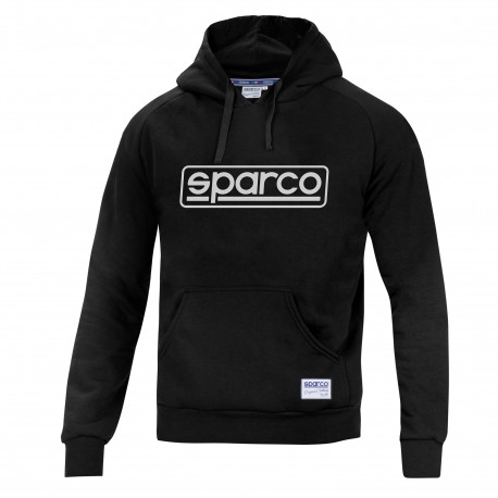 Hoodies and jackets Sparco men`s hoodie FRAME black | races-shop.com