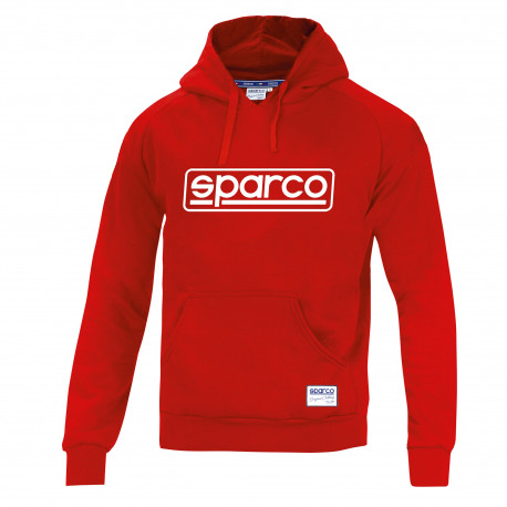 Hoodies and jackets Sparco men`s hoodie FRAME red | races-shop.com